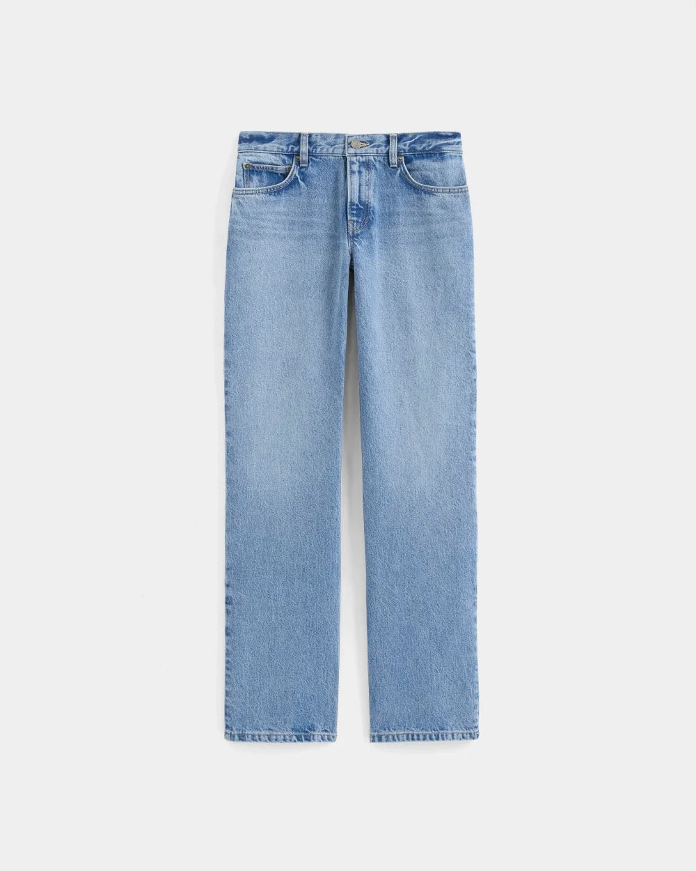 EVERLANE X ELENA BONVICINI LA BREA LOW-RISE BAGGY JEAN - 1