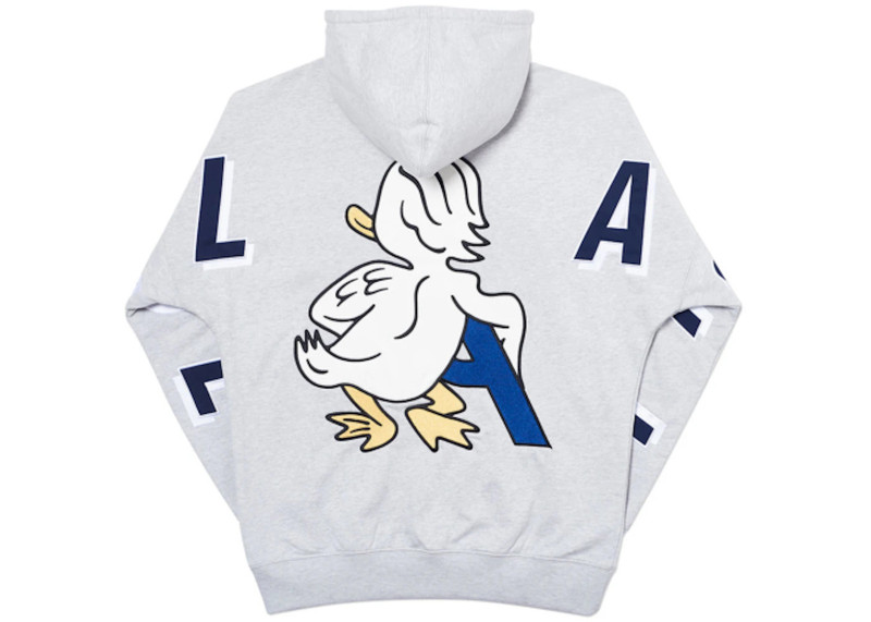 PALACE Palace Duck Out Hood Grey Marl outlook