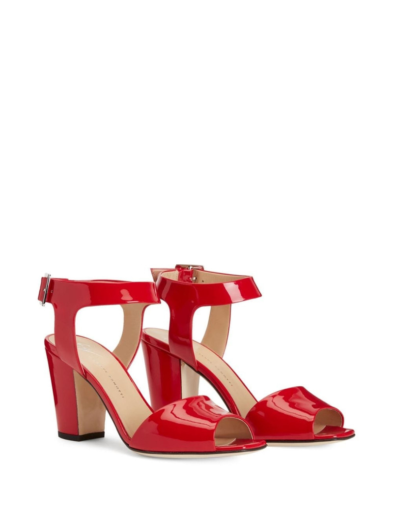 Giuseppe Zanotti Emmanuelle 80mm leather sandals outlook
