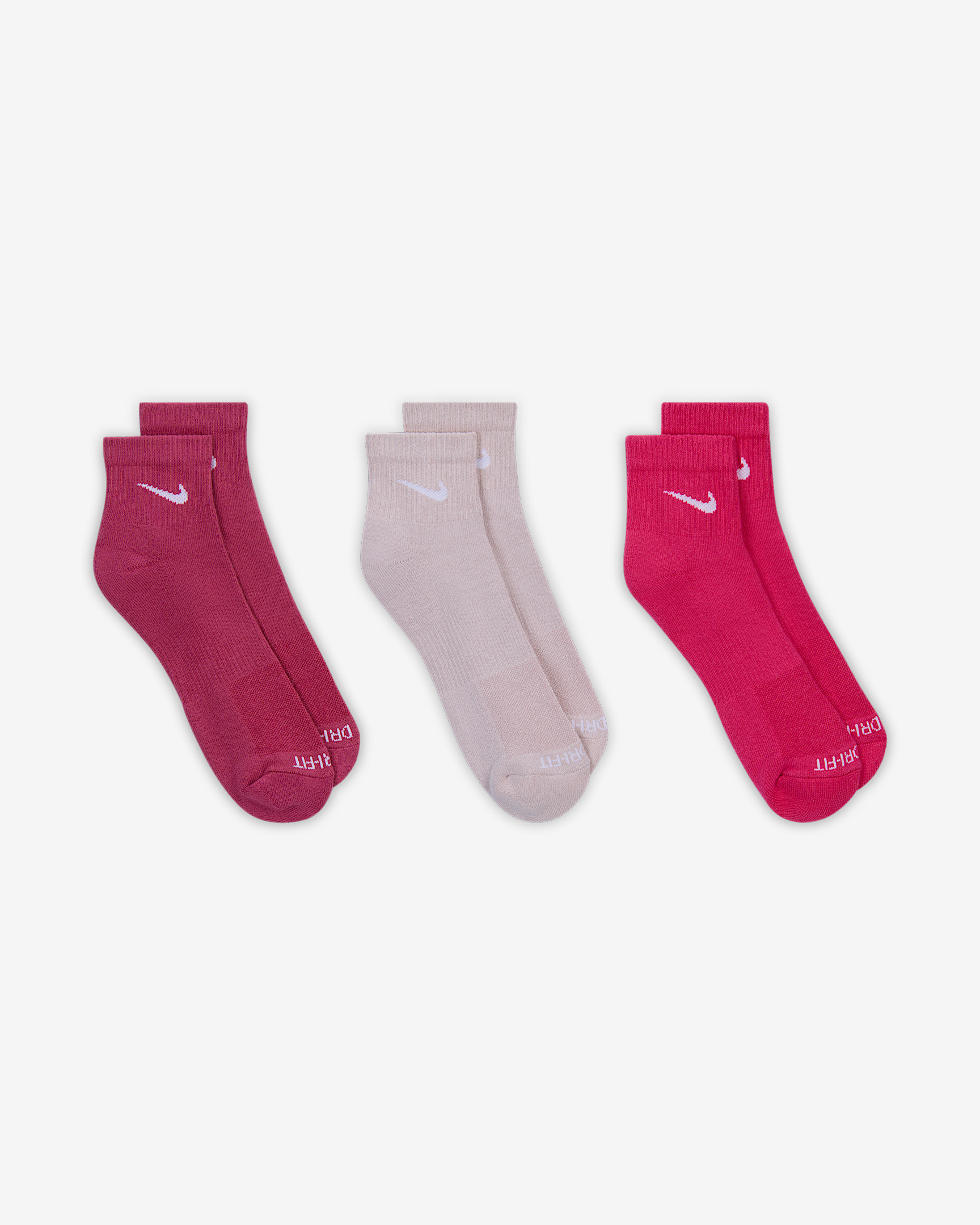 Nike Everyday Plus Cushioned Training Ankle Socks (3 Pairs) - 3