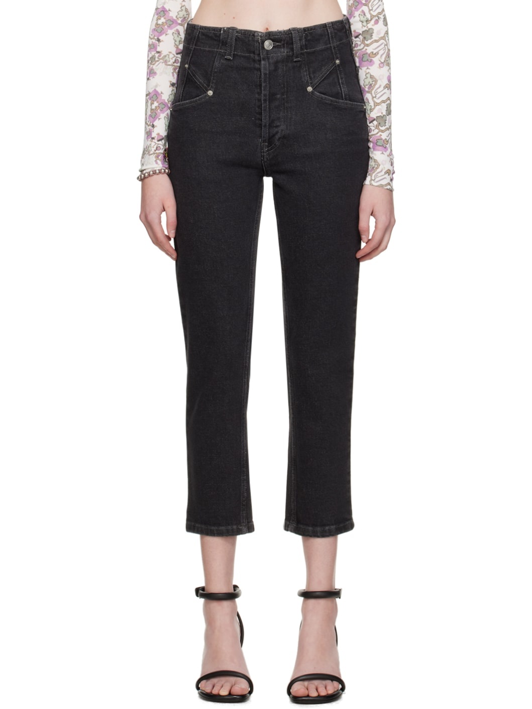 Black Niliane Jeans - 1