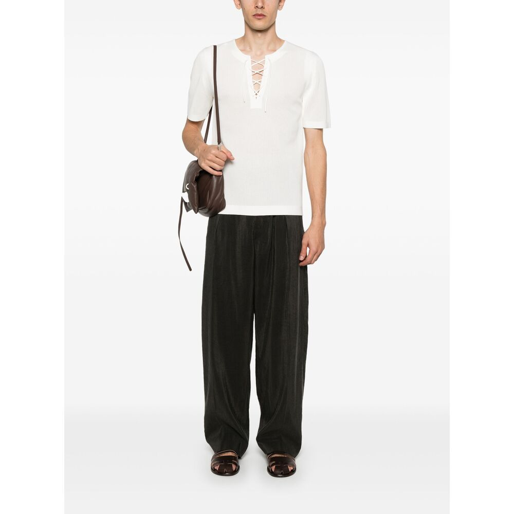 Dries Van Noten White T-Shirts & Vests - T-Shirts Men - 4