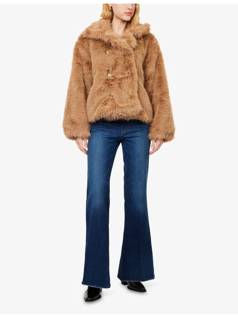 PAIGE "Marlow 34"" Flared-Leg Stretch-Denim Jeans" outlook
