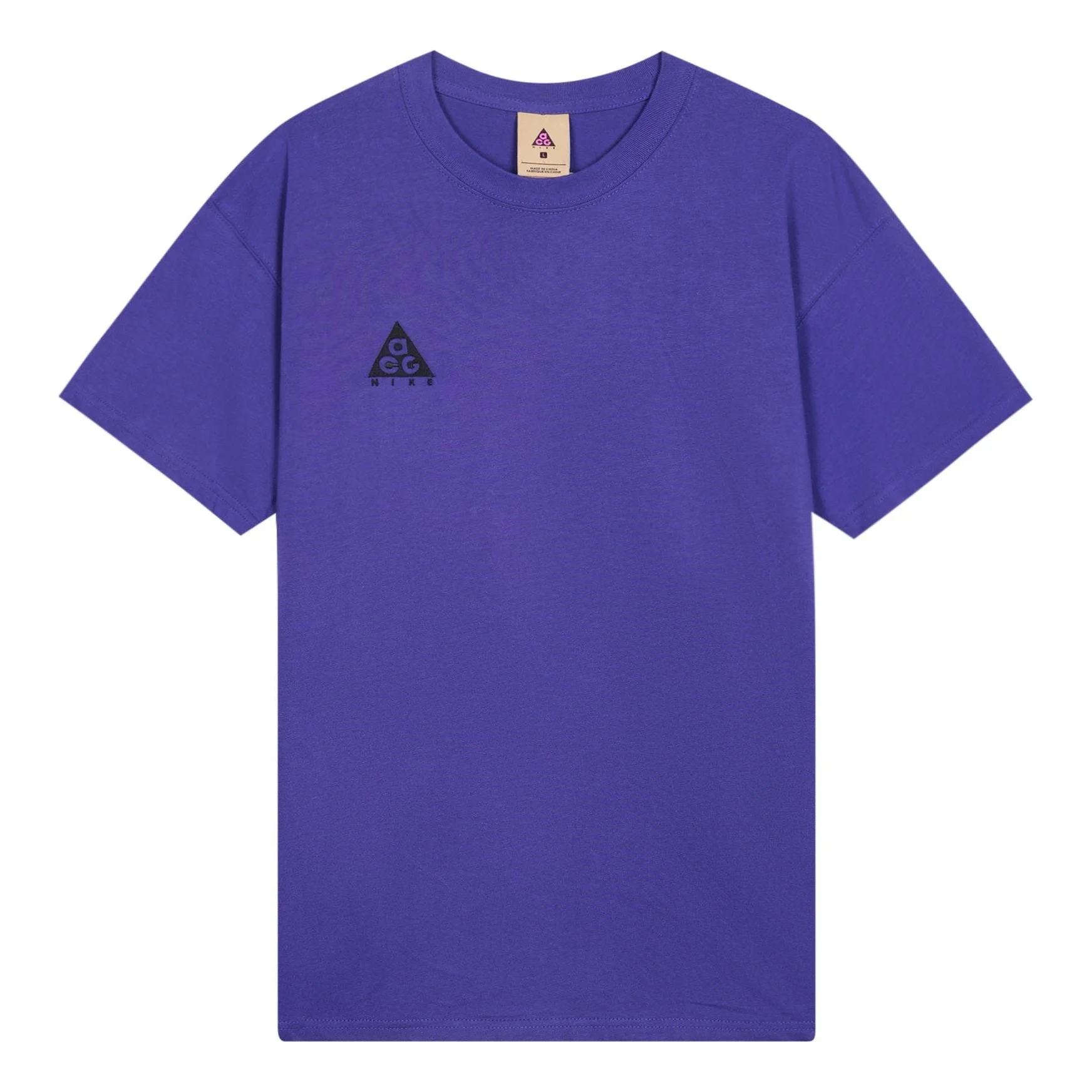 Nike ACG Small Logo Casual Short Sleeve Purple BQ7343-470 - 1