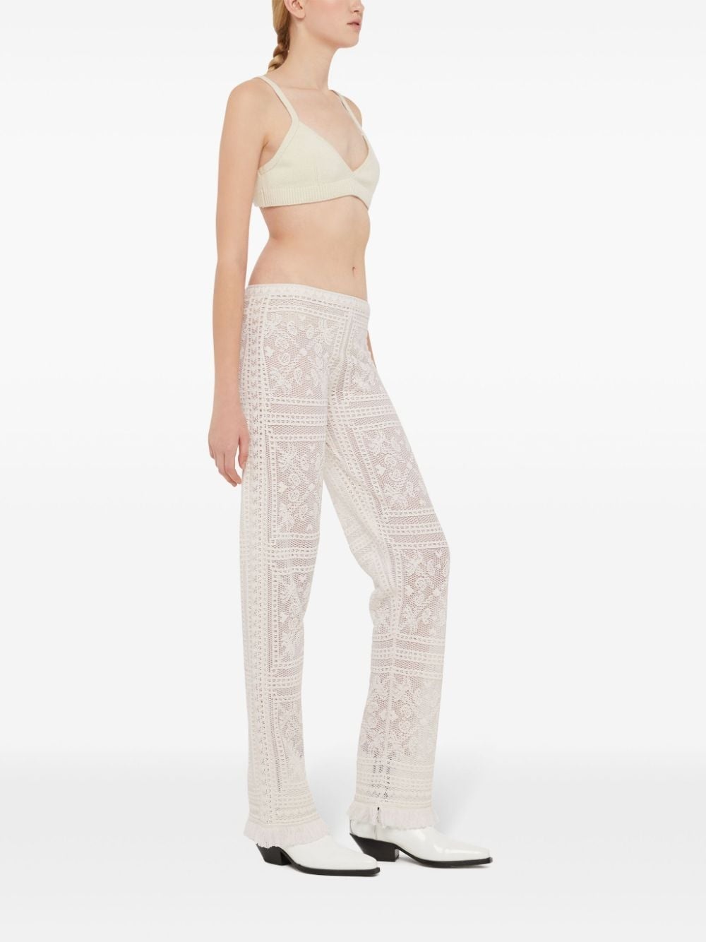Kiss by the Book straight-keg trousers - 4