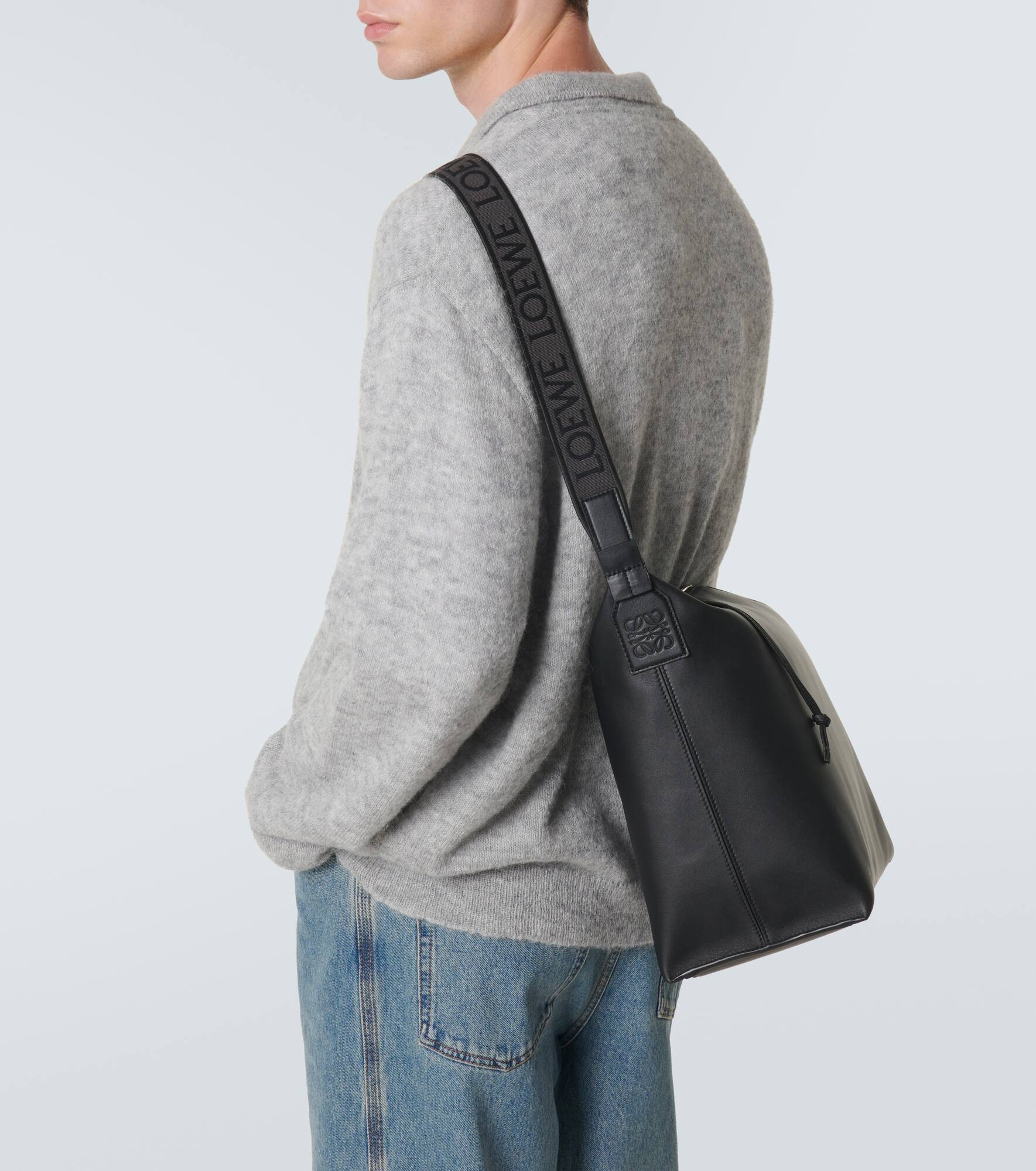Cubi leather crossbody bag - 3