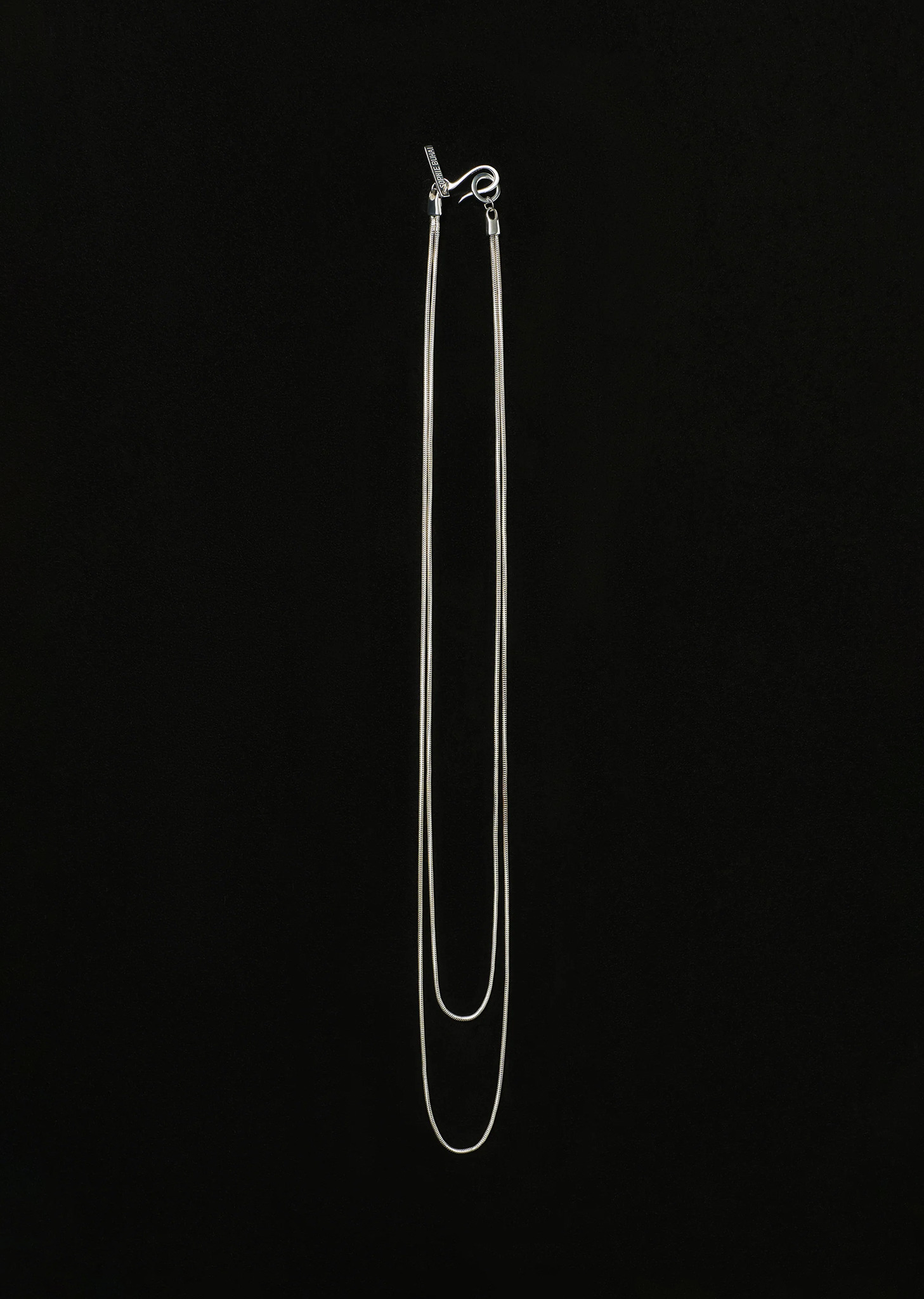 Silver Double Diana Necklace - 2