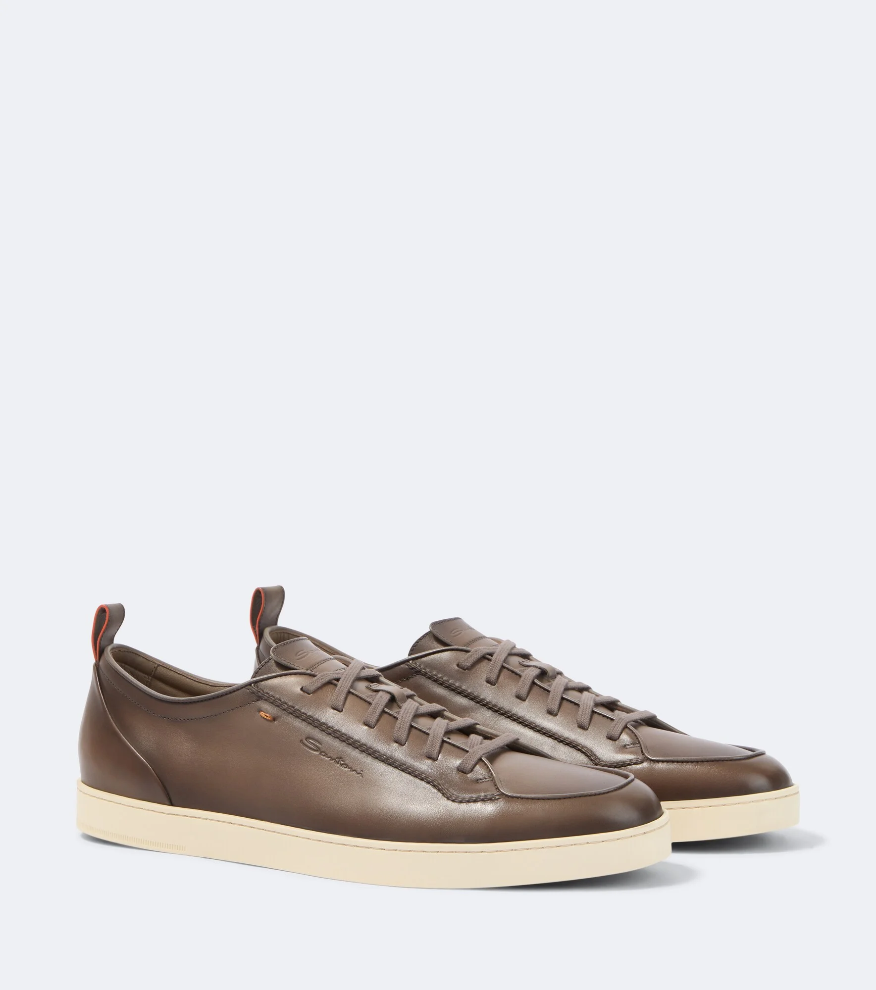 Leather sneakers - 1