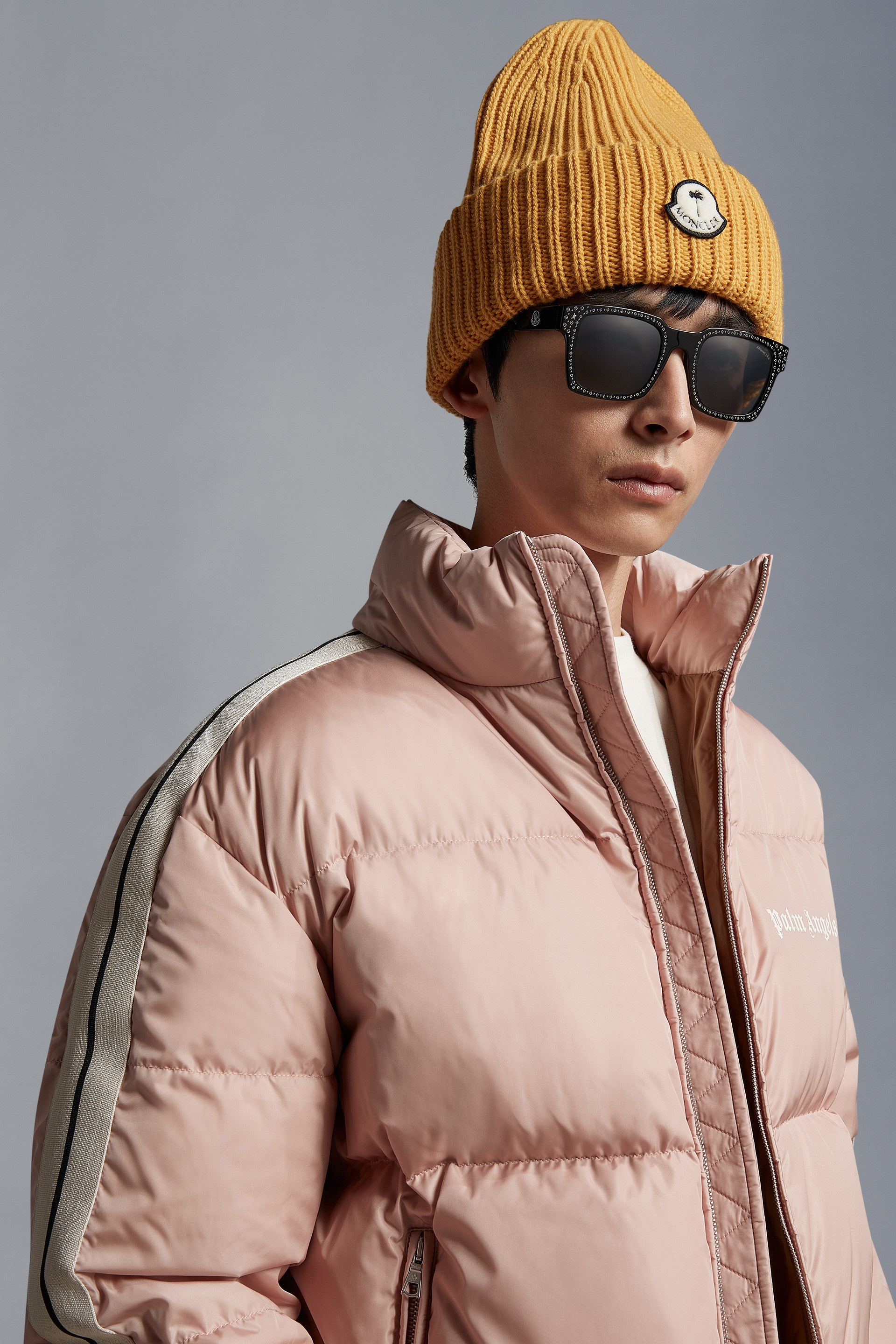 Crystal-Encrusted Squared Sunglasses - 6