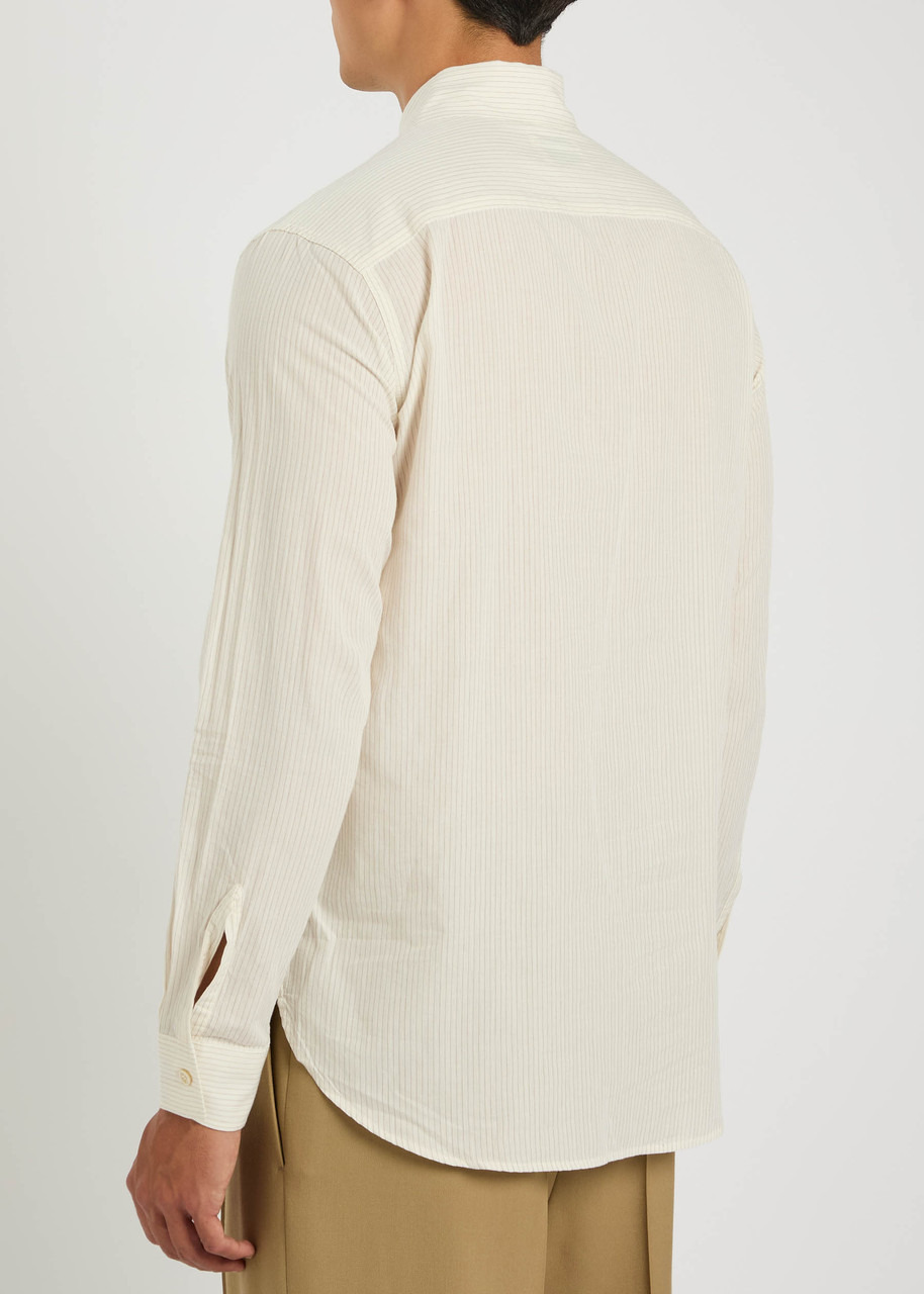 Saint Laurent Pinstriped Cotton Shirt - 3