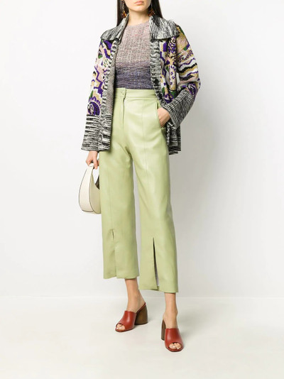 Missoni intarsia knit buttoned cardigan outlook