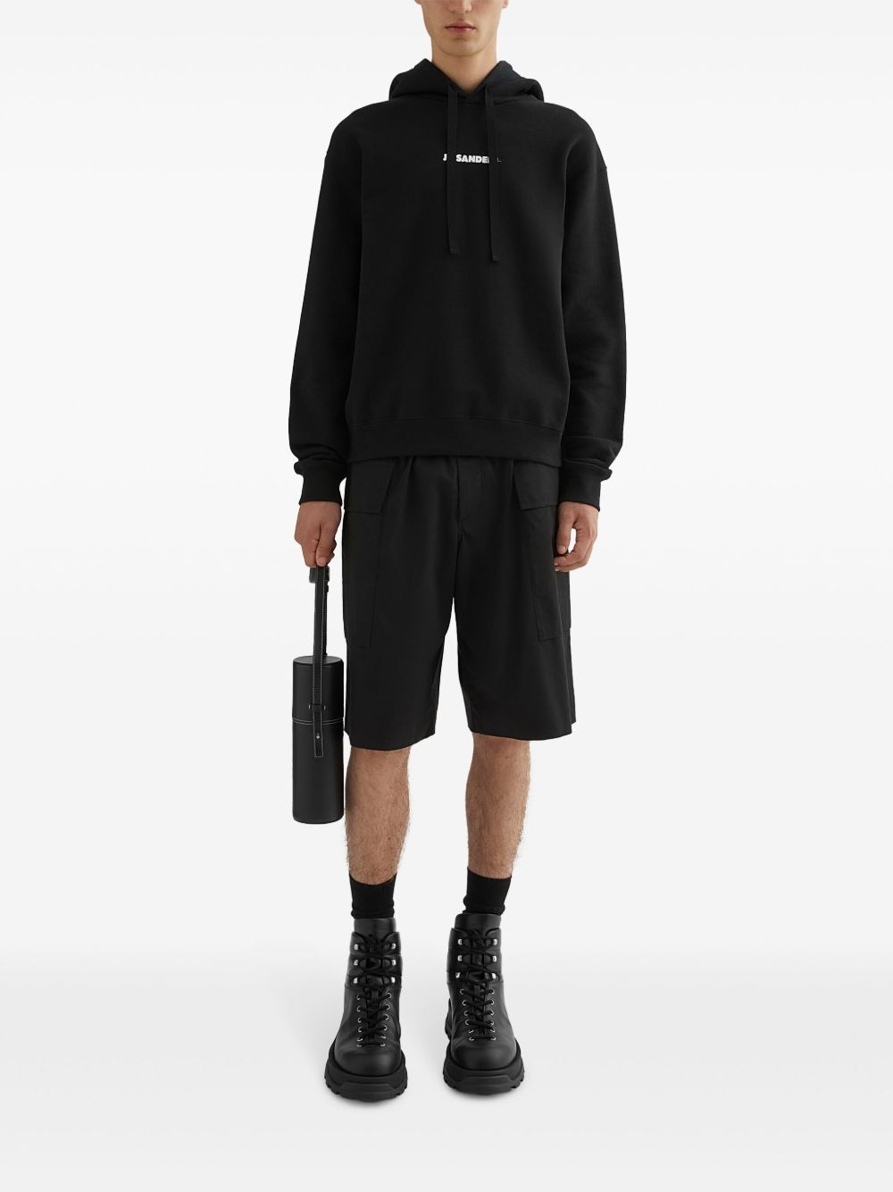 logo-print hoodie - 2