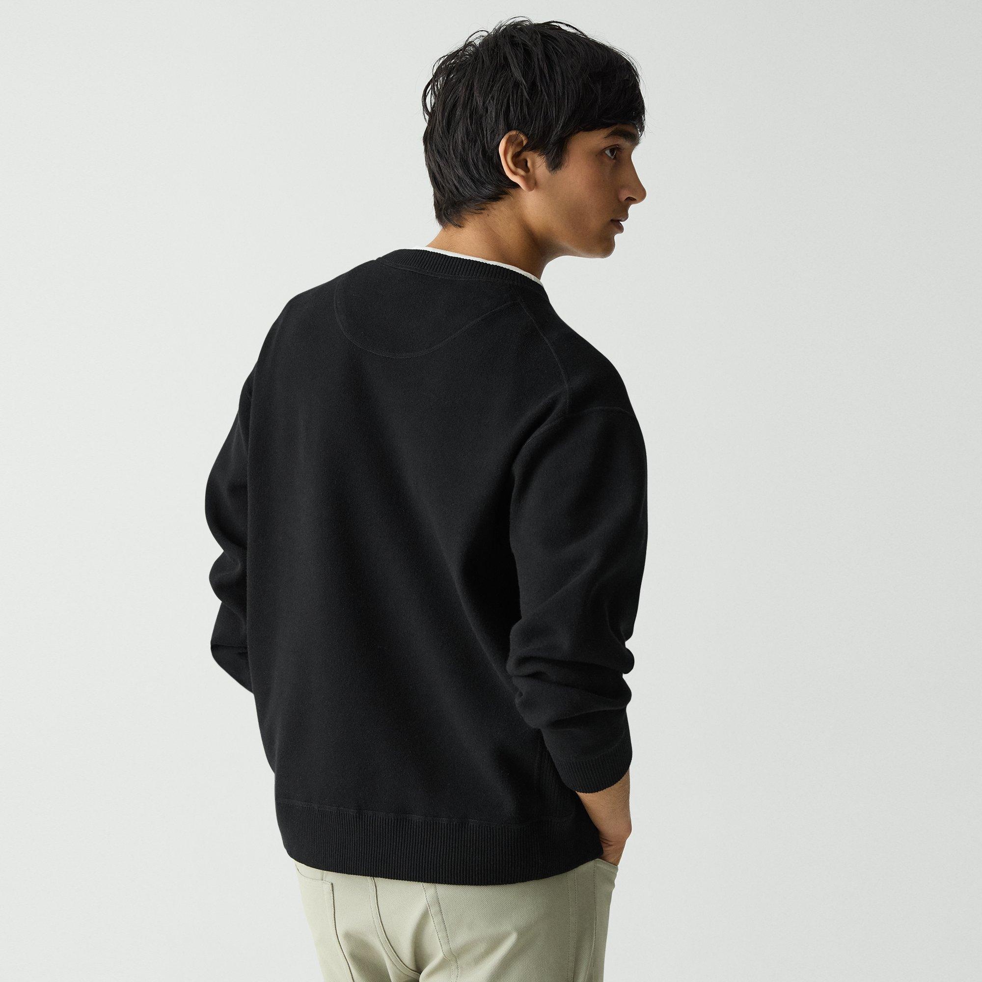 Relaxed Crewneck Sweatshirt in Light Bilen - 4