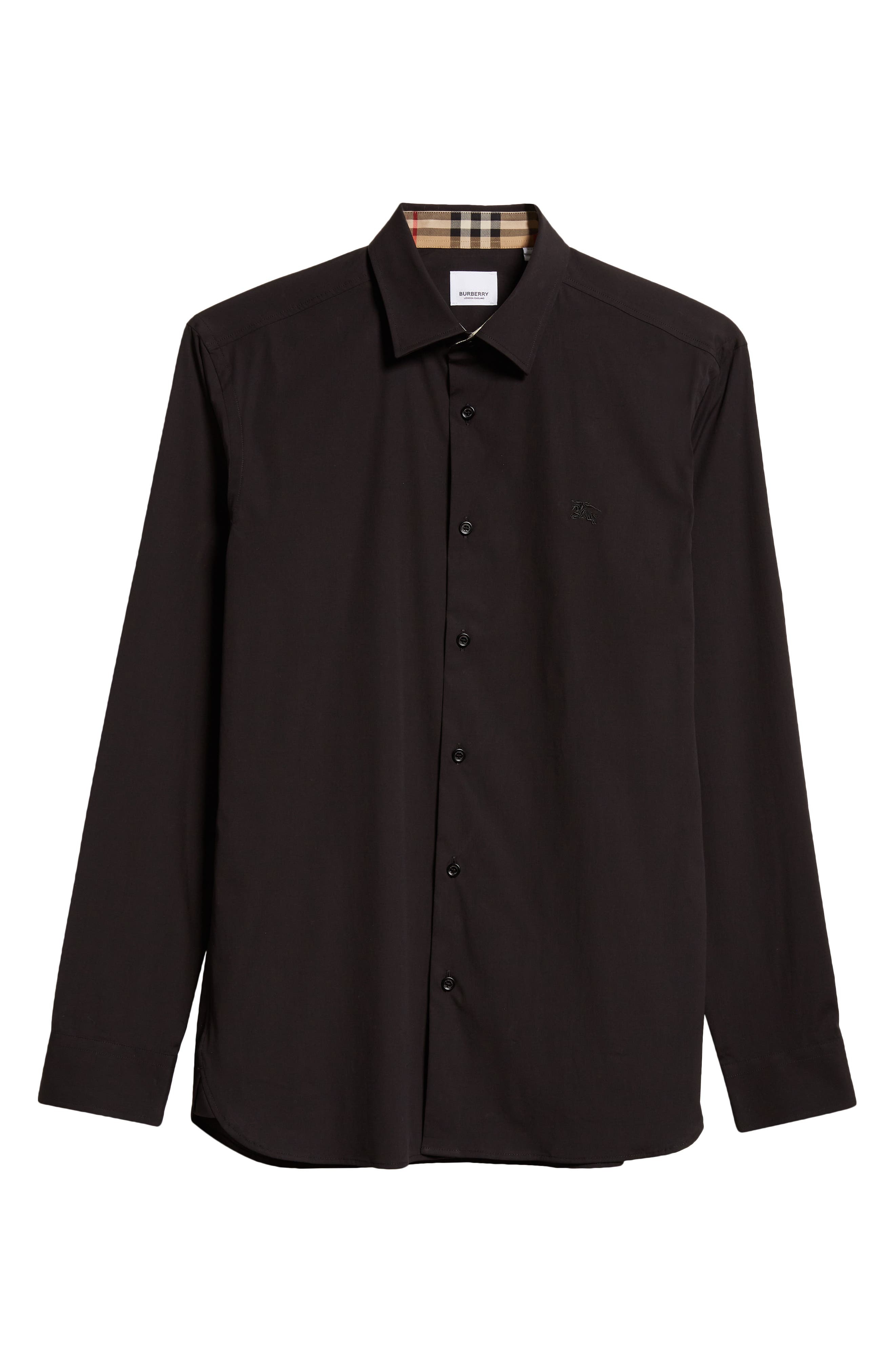 Sherfield Equestrian Knight Stretch Cotton Poplin Button-Up Shirt - 5
