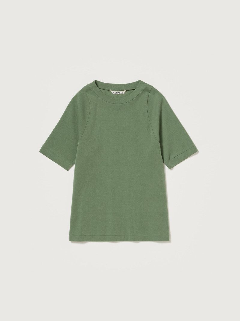 ORGANIC COTTON FINE RIB TEE 1