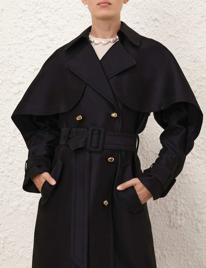CAPE TRENCH COAT 5