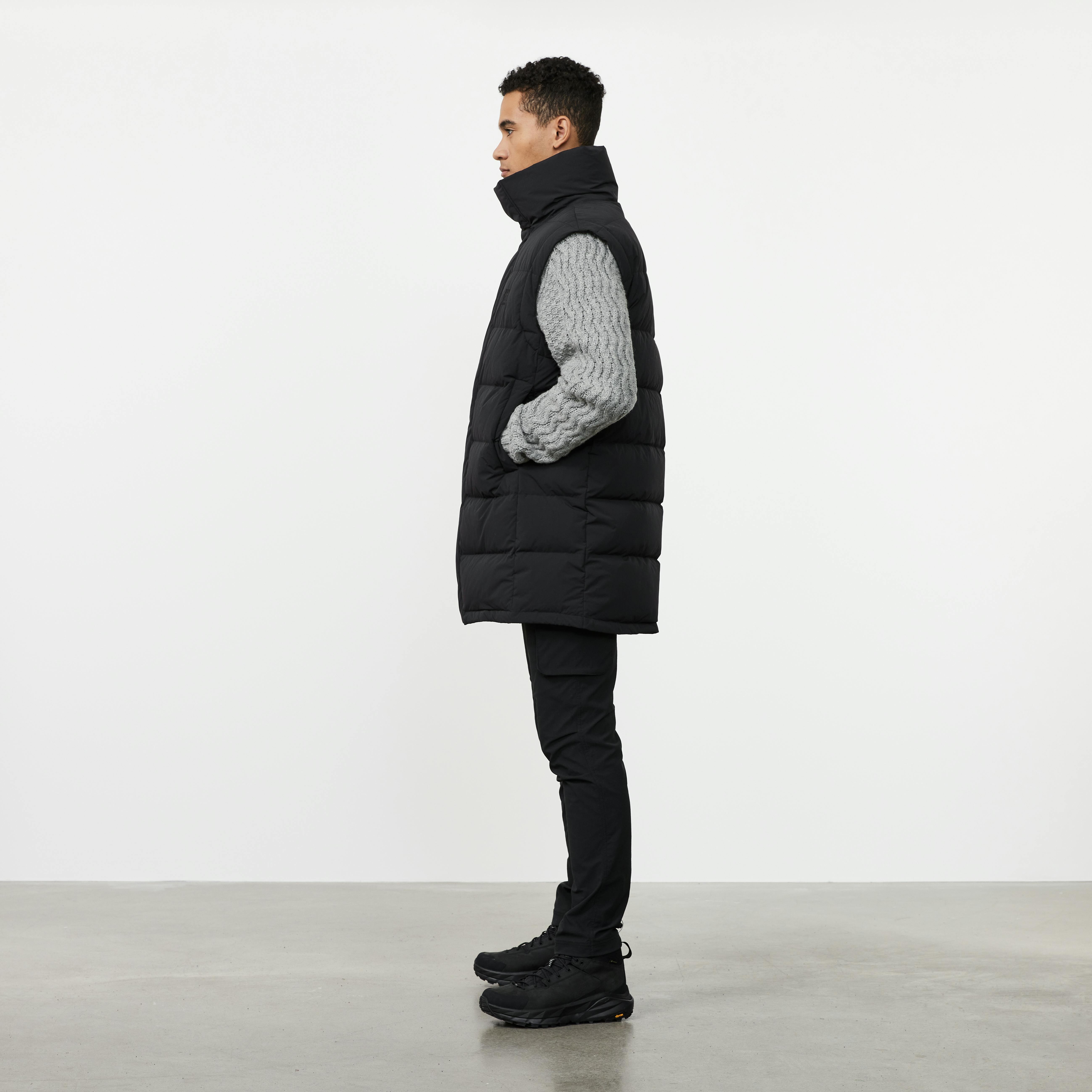 Krafla Long-length down vest (Unisex) - 3