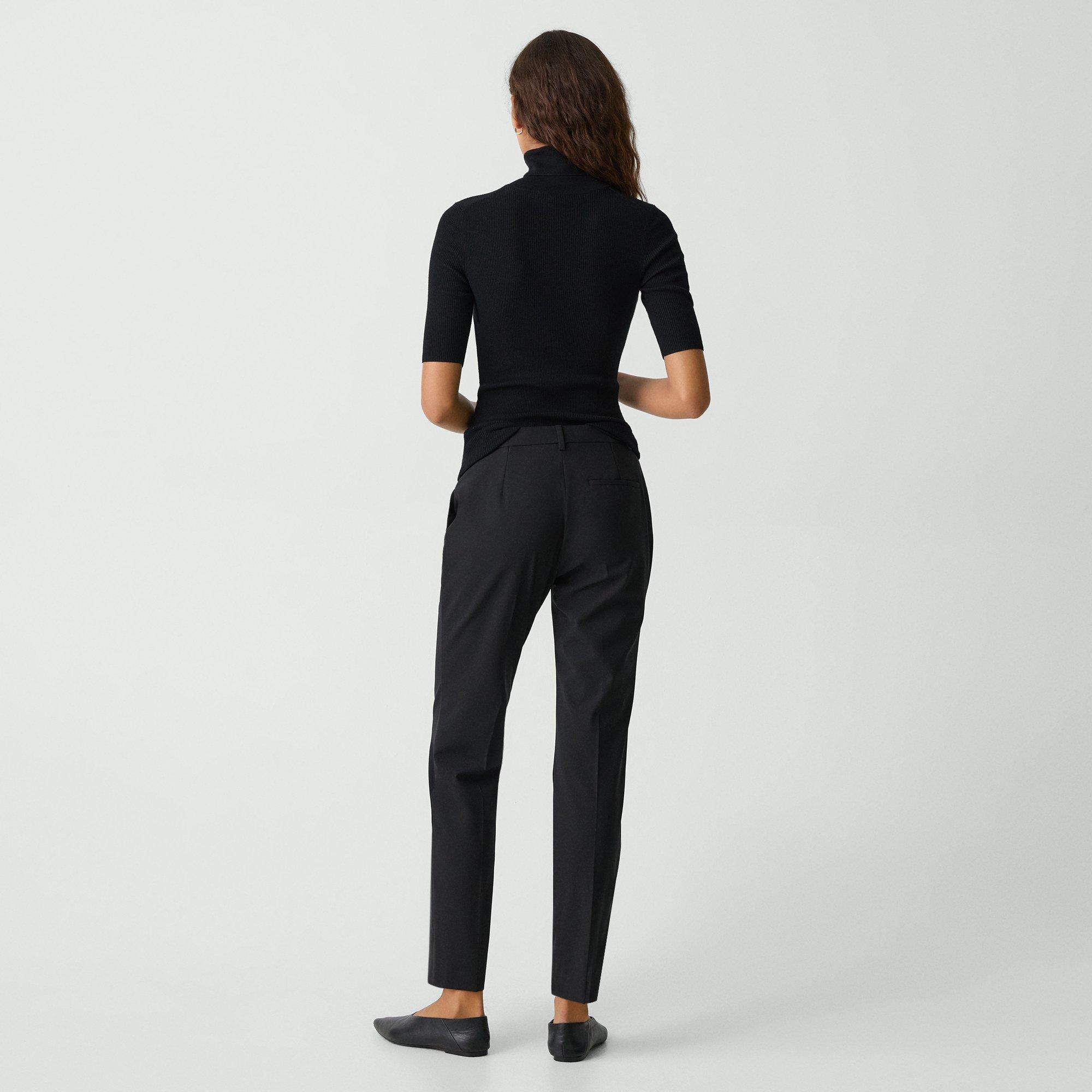 Treeca Full Length Pant in Good Wool - 4