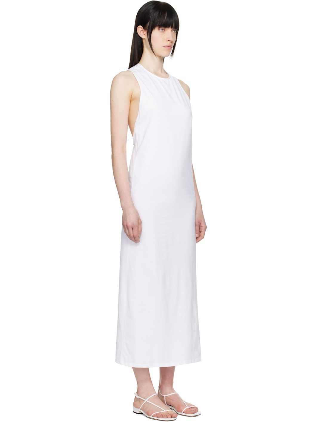 White Rayna Midi Dress - 2
