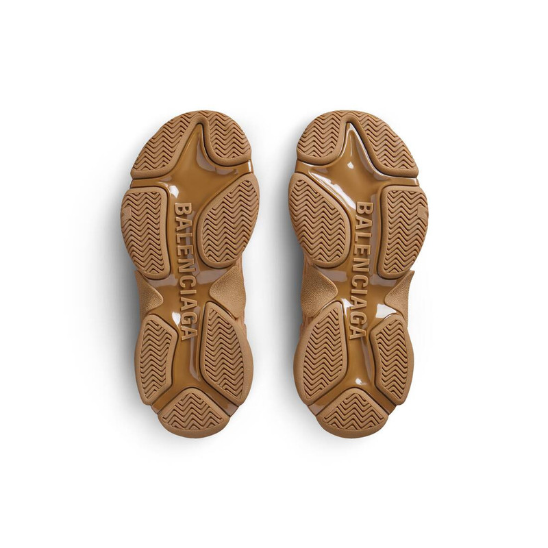 Men's Triple S Sporty Suede Sneaker in Brown 7