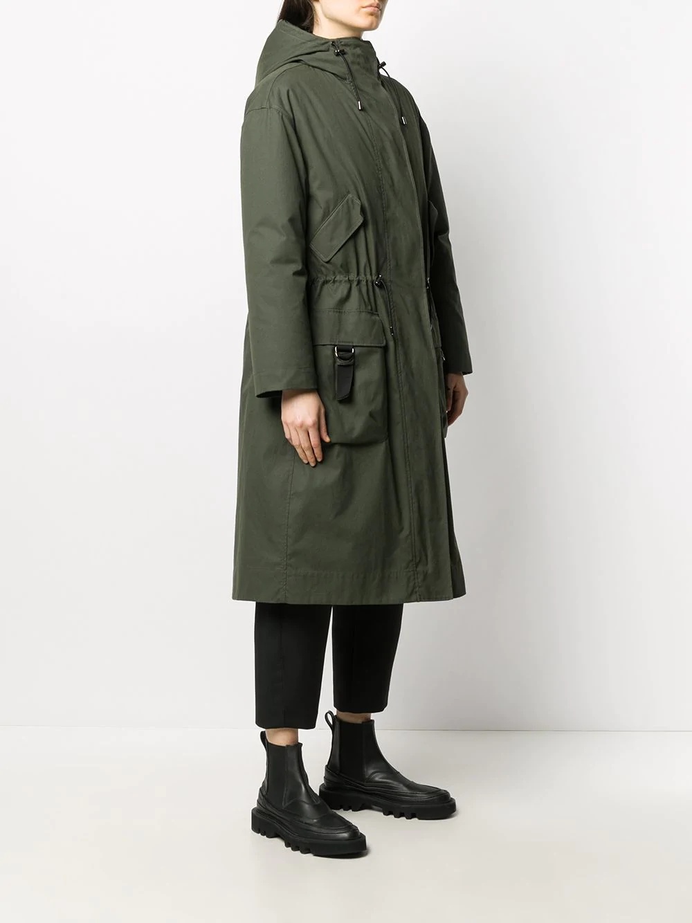 layered rain coat - 3