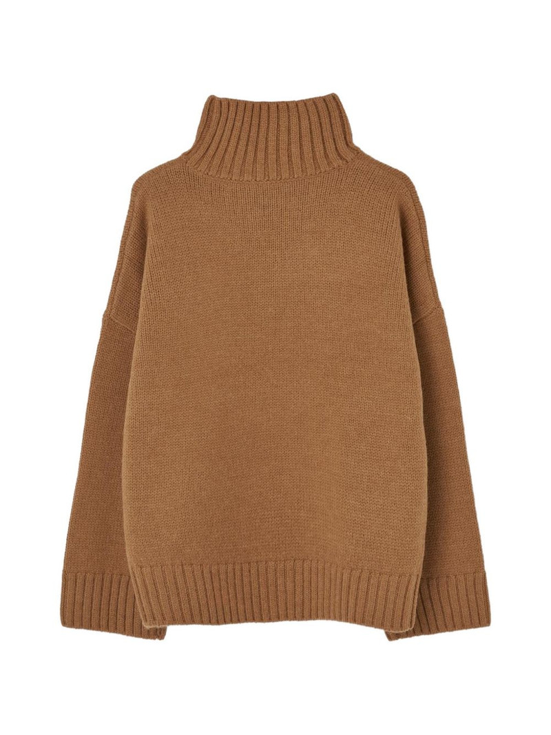 JW Anderson leather patch pocket sweater outlook