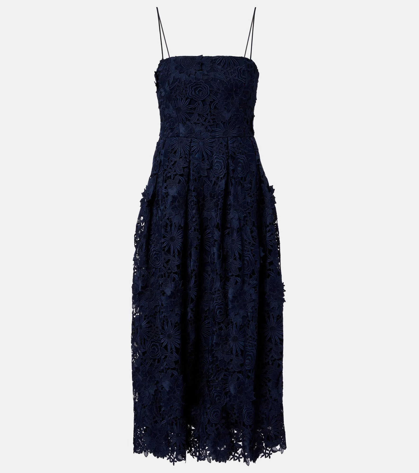 Lace midi dress - 1