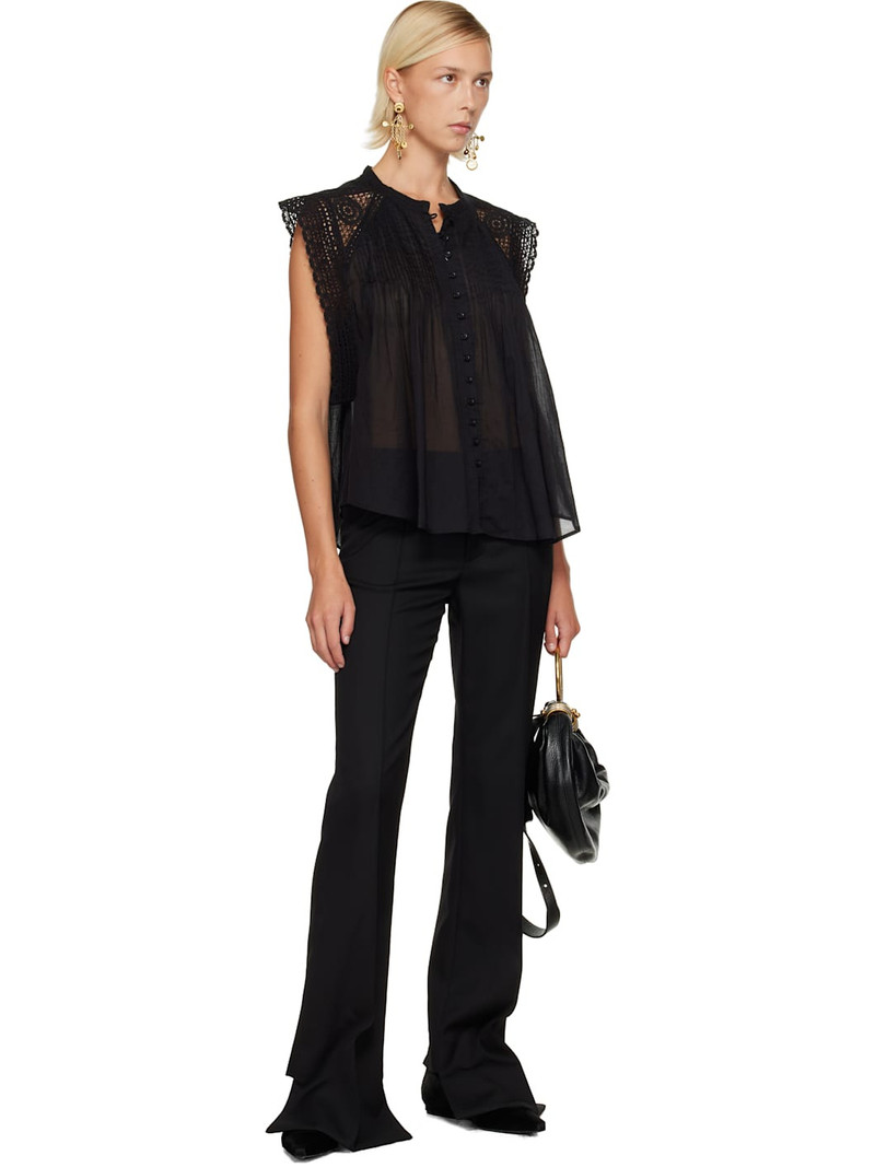 Isabel Marant Étoile Black Gresia Blouse outlook