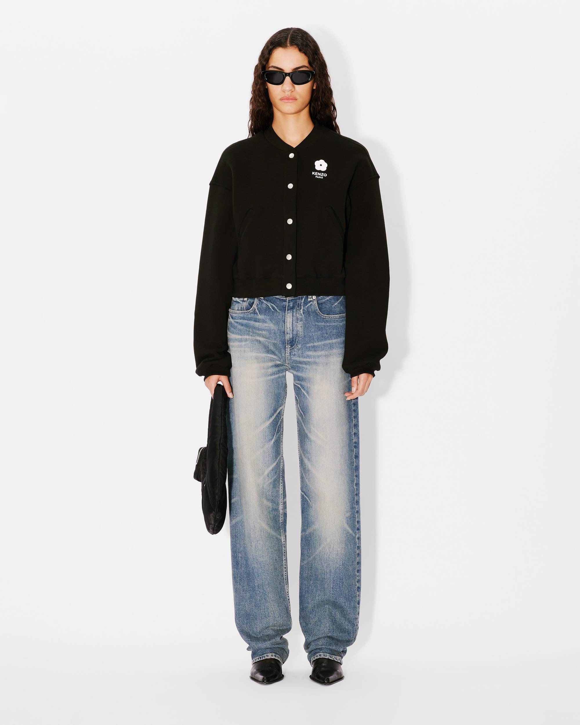 'Boke Flower 2.0' boxy teddy jacket - 3