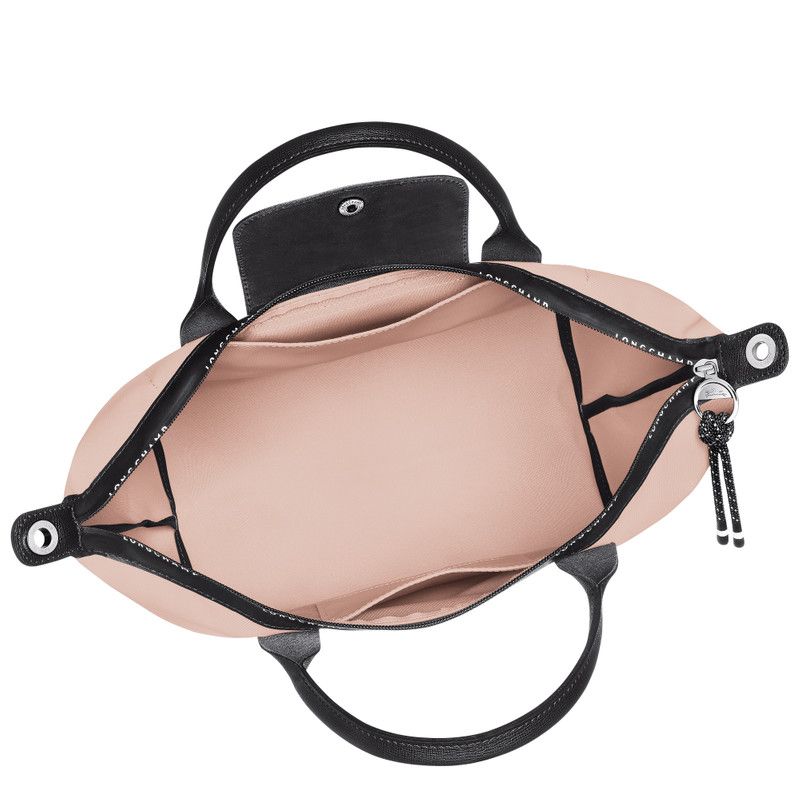 Le Pliage Energy L Handbag Nude - Recycled canvas 4