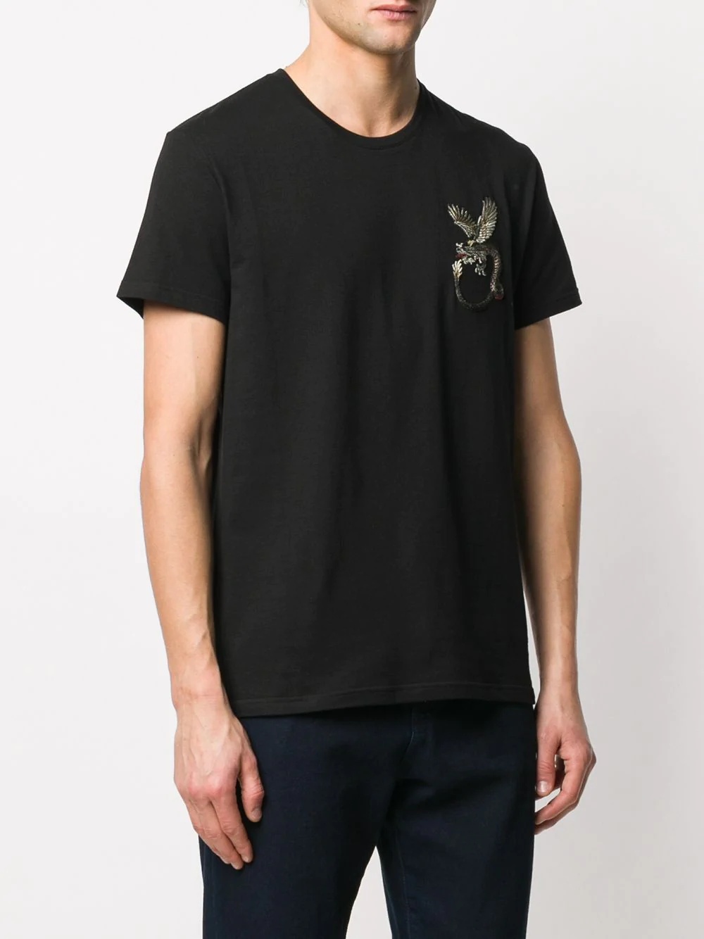 dragon patch T-shirt - 3