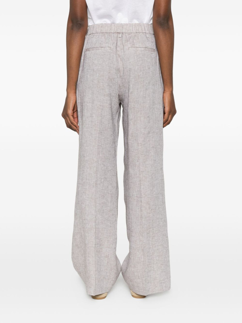 pleated-design trousers 4