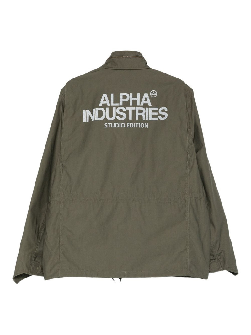 ALPHA INDUSTRIES cotton-blend parka outlook