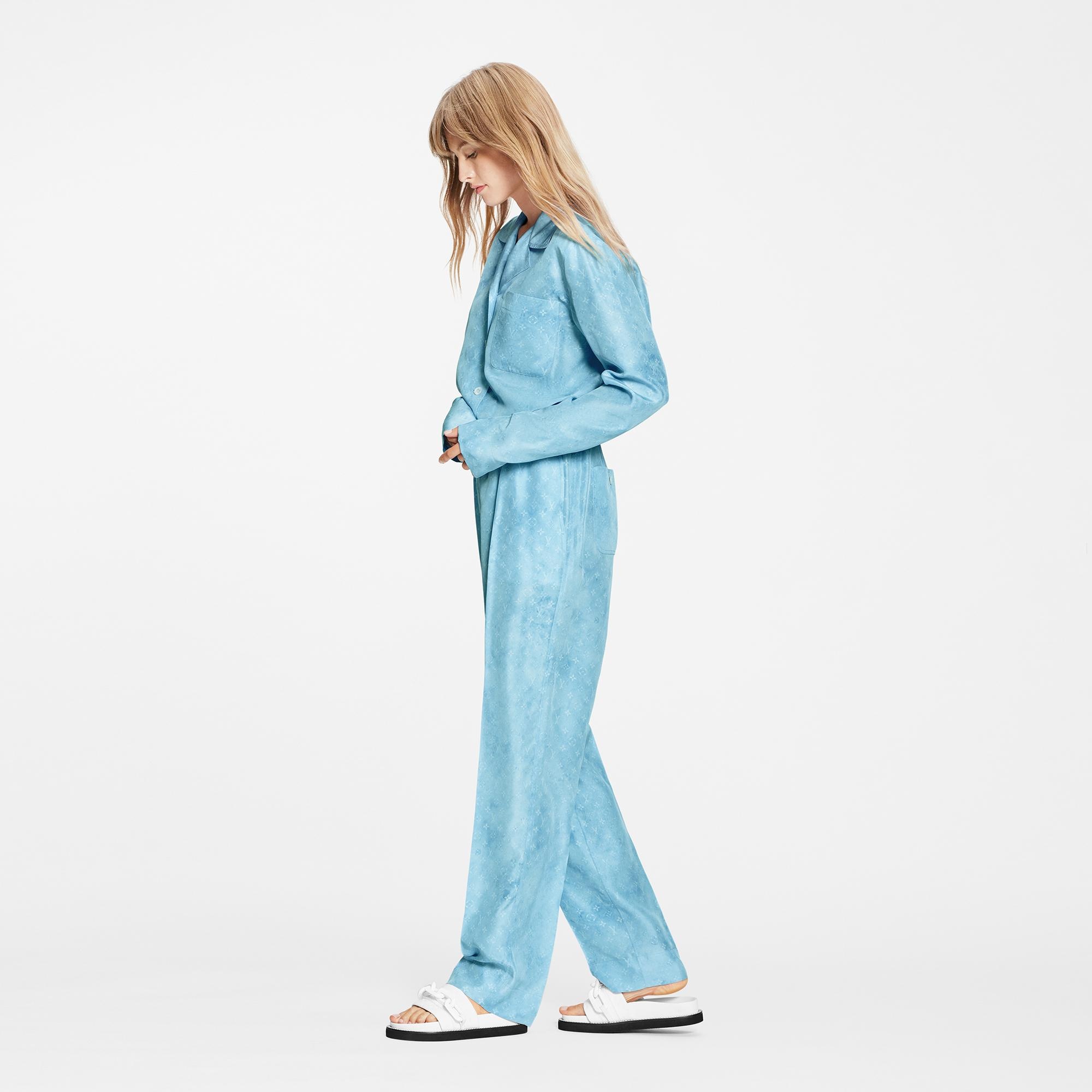 Monogram Cloud Pajama Jumpsuit - 4