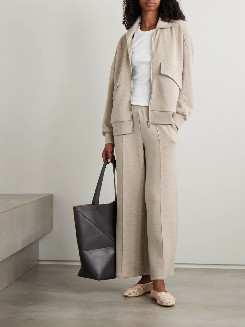 VARLEY Garcia DoubleSoft® zip-up sweatshirt Taupe outlook