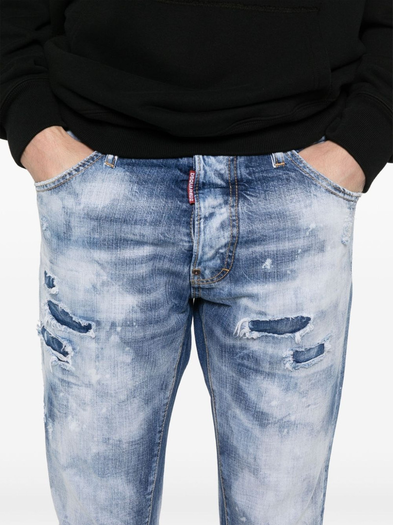 Light Everglades patch-detail jeans 5