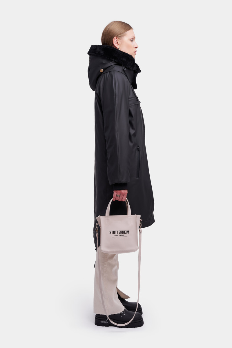Stutterheim Boden Parka Black outlook