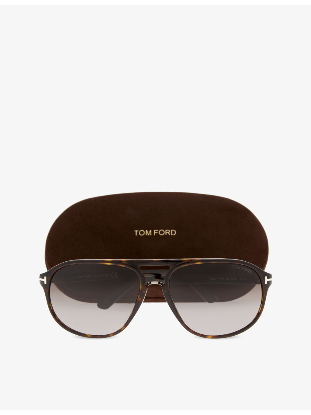 Jacob tortoiseshell aviator sunglasses - 5