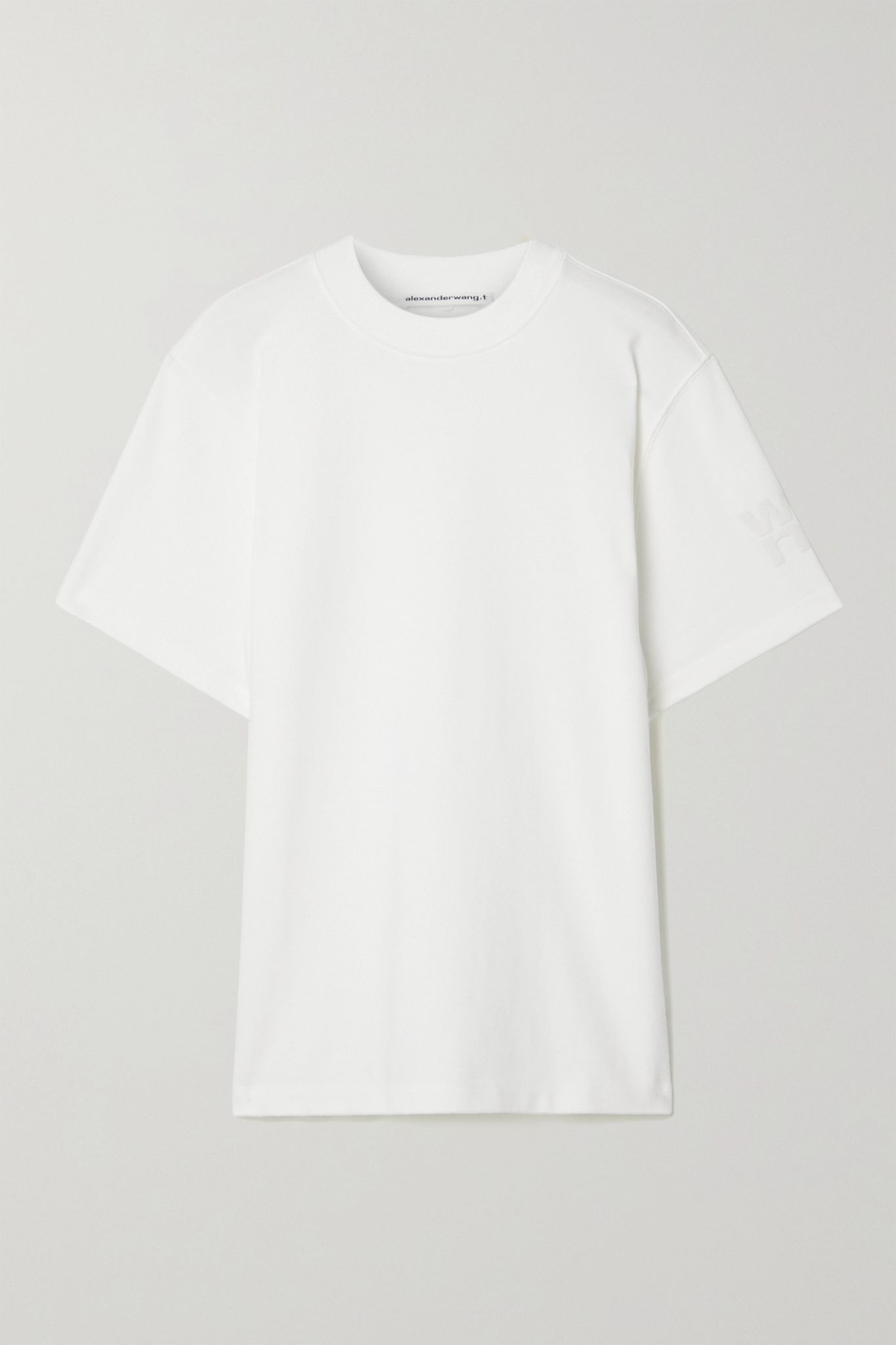 Oversized printed cotton-blend jersey T-shirt - 1