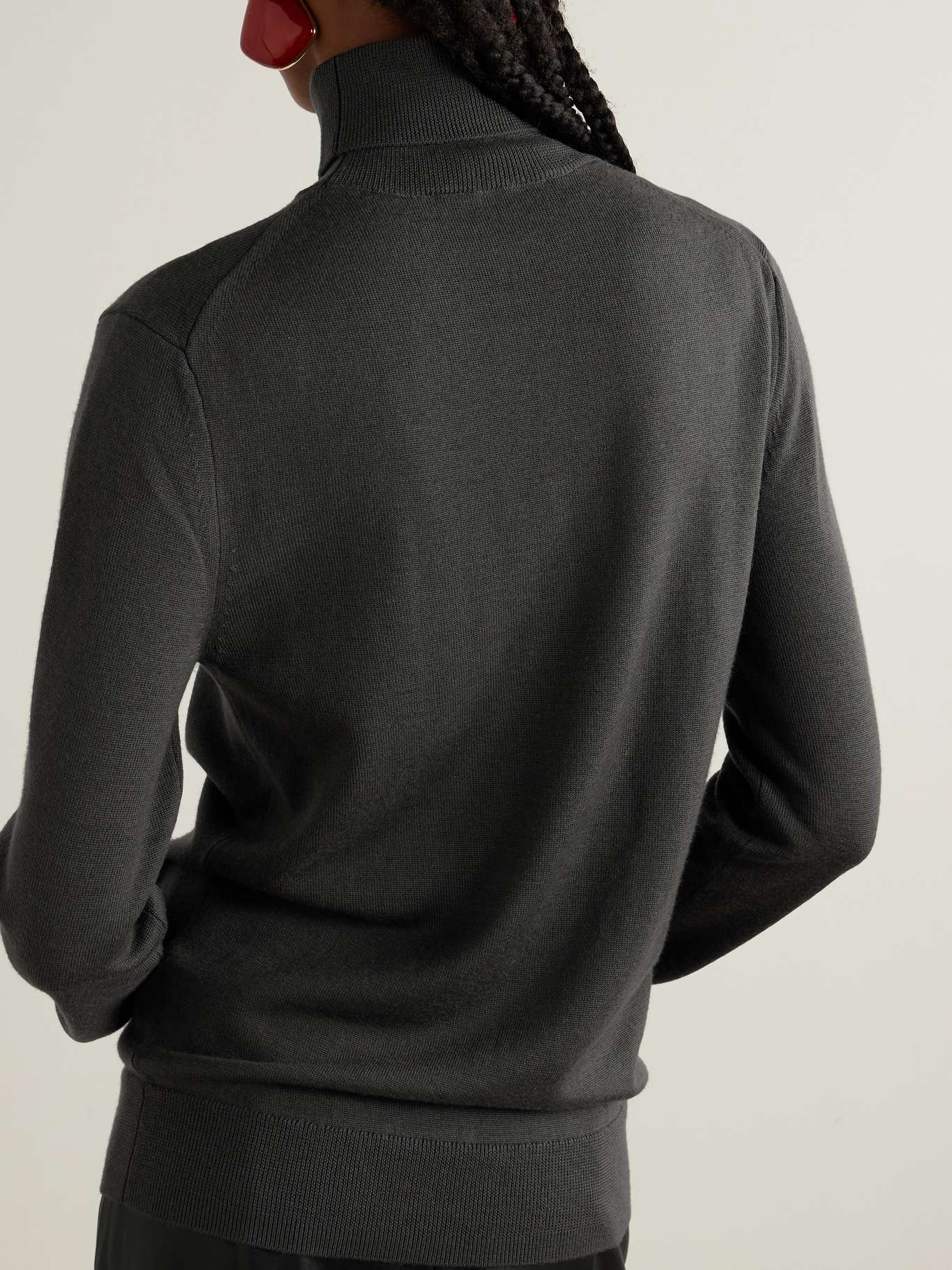 Eve merino wool turtleneck sweater - 4