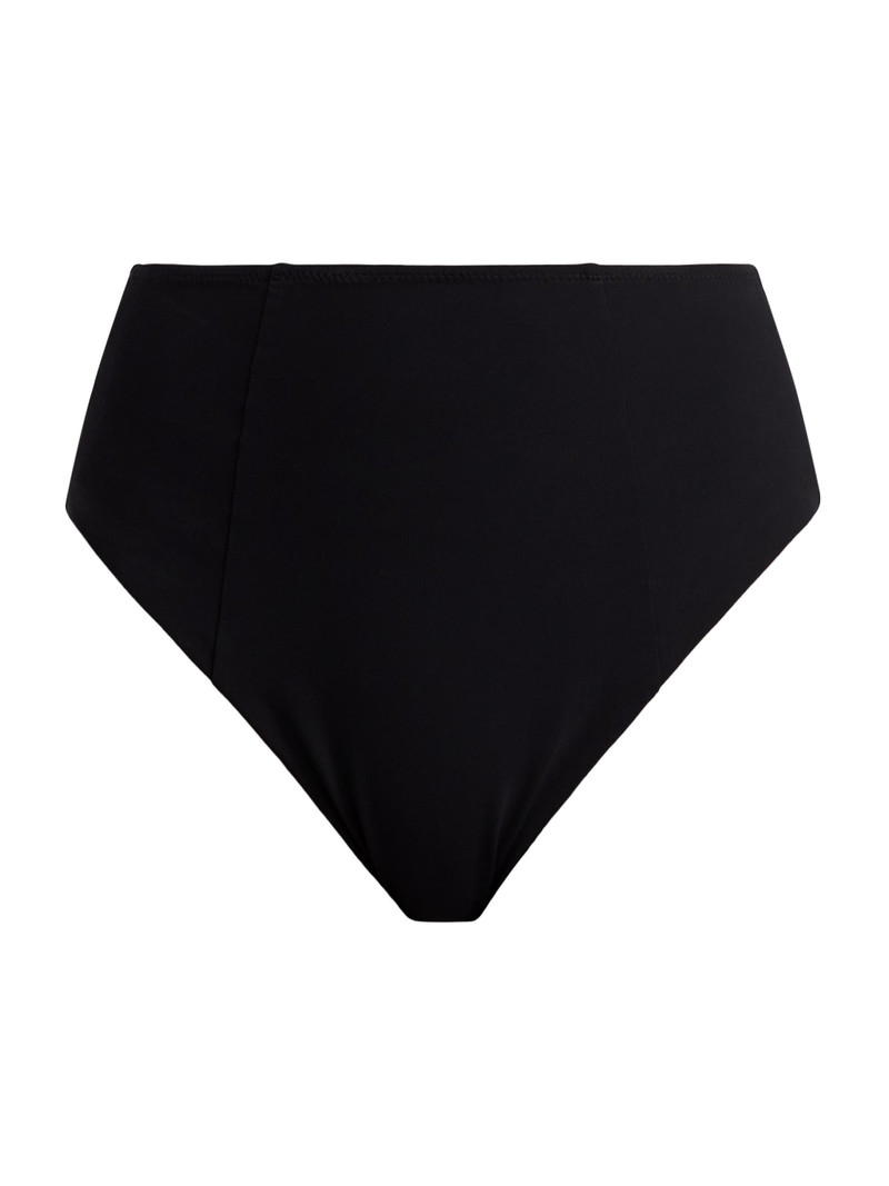 Women's Echauffe High-Waisted Bikini Bottom - Black 1