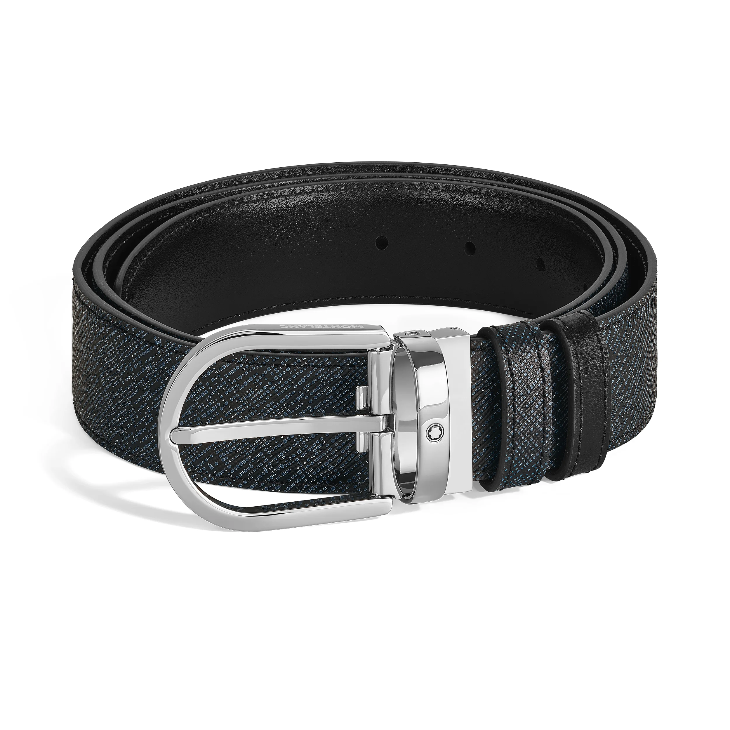 HORSESHOE 35 MM REVERSIBLE BELT IN SARTORIAL LEATHER - 1