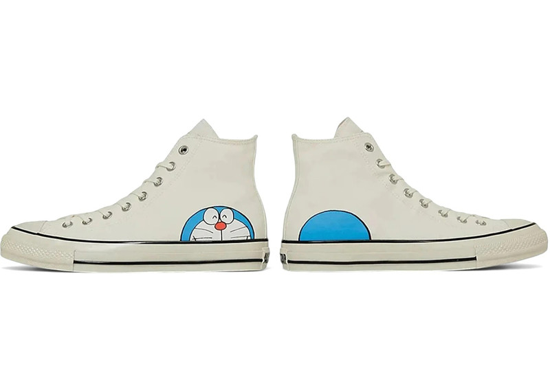 Converse Converse Chuck Taylor All Star Aged FP Hi Doraemon Off-White outlook