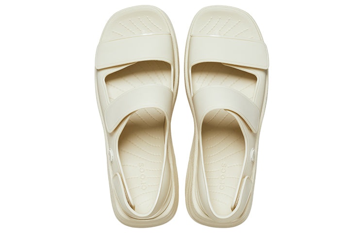 (WMNS) Crocs Skyline Sandals 'White' 208183-2Y2 - 4