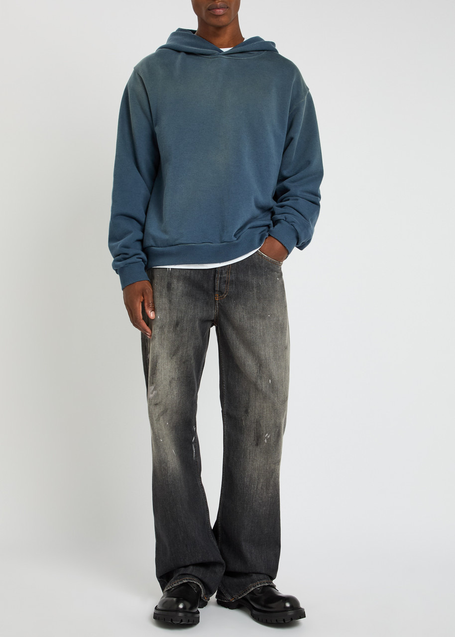 Acne Studios Paint-splatter Straight-leg Jeans - 4