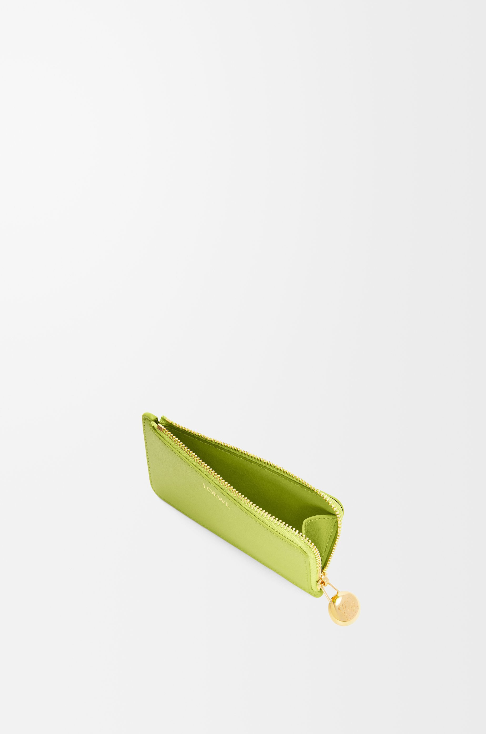 Pebble coin cardholder in shiny nappa calfskin - 2