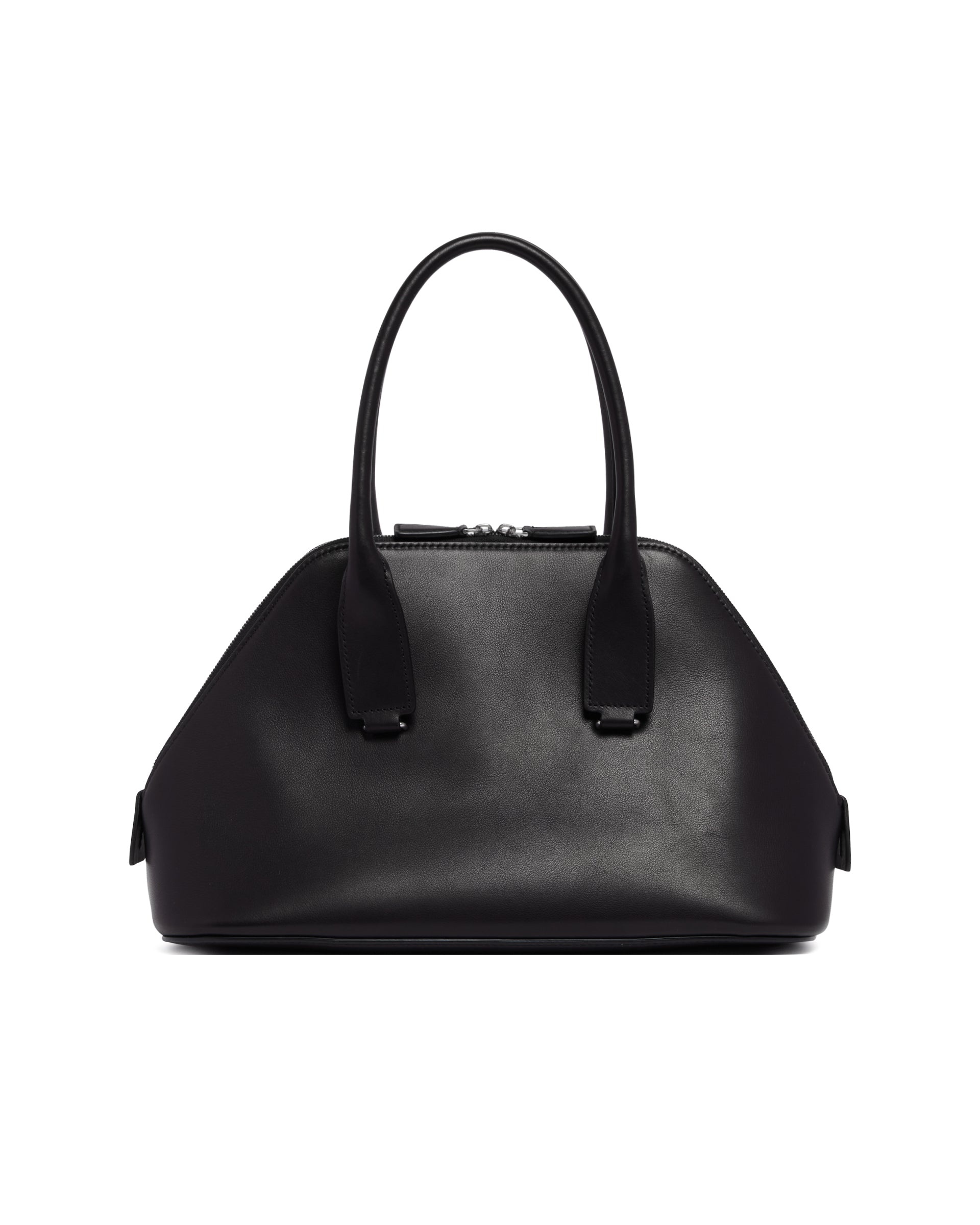 Black Devon Leather Bag - 3
