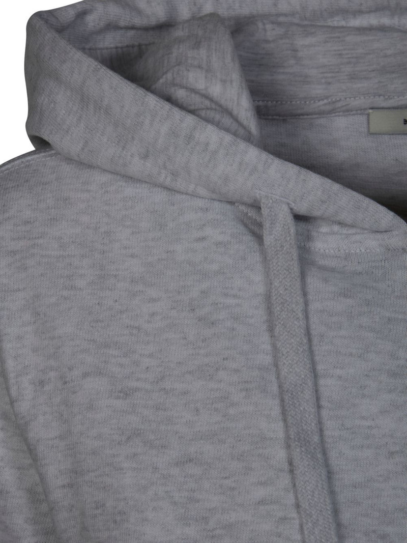 zip-up cropped cotton hoodie 3