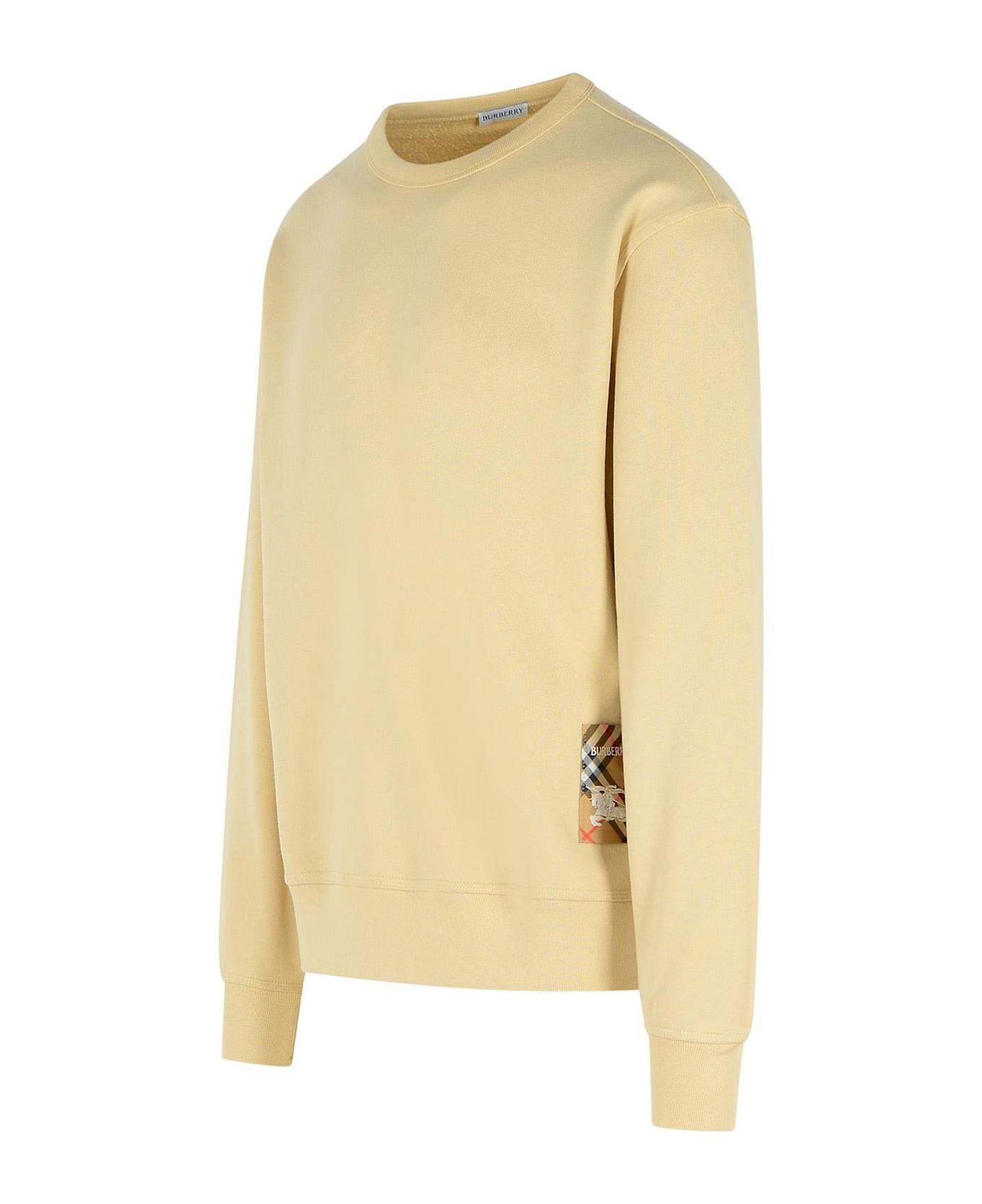 Cream Cotton Sweatshirt - 2