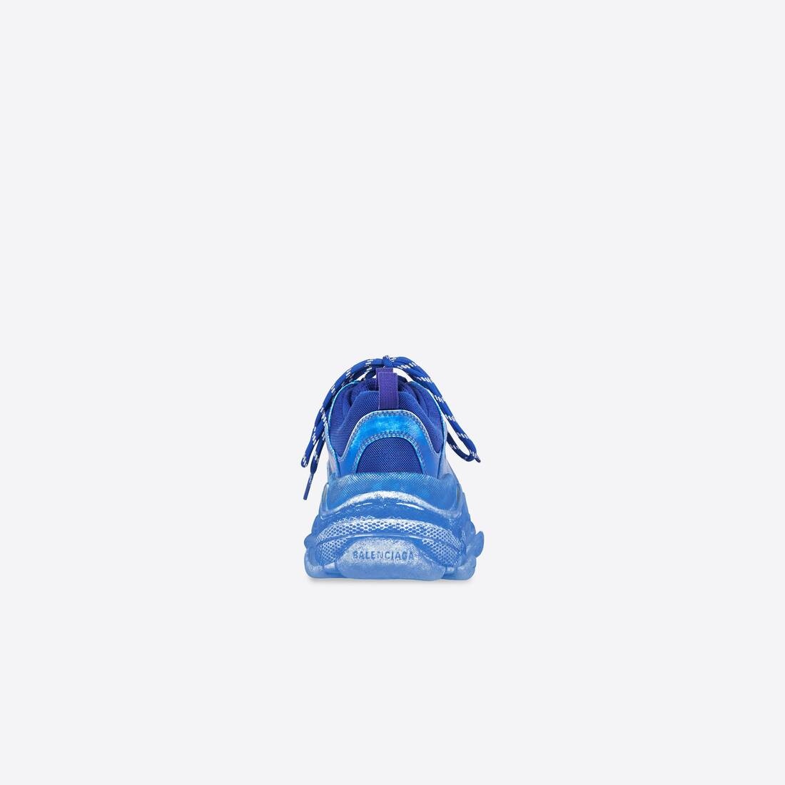 Men's Triple S Faded Sneaker in Blue - 2